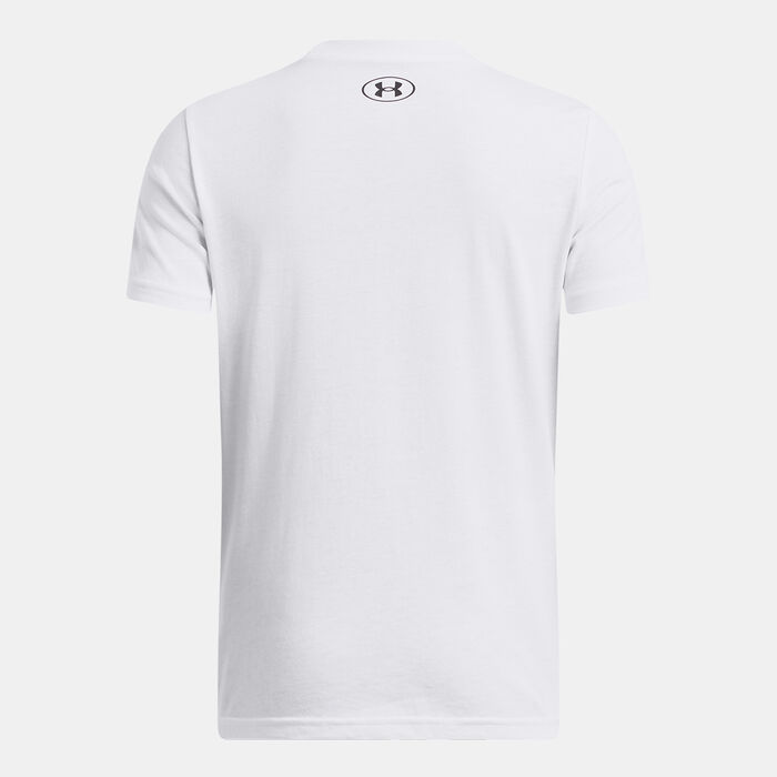 Under Armour Kids' Sportstyle T-Shirt White image number 1