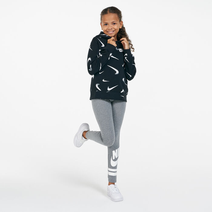 Nike Kids' Sportswear Hoodie (Older Kids) Black Nike Kids' Sportswear Hoodie (Older Kids) Black image number 2