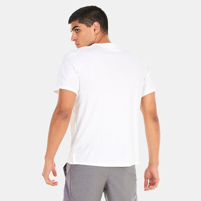Nike Men's Miler Dri-FIT UV Running T-Shirt White