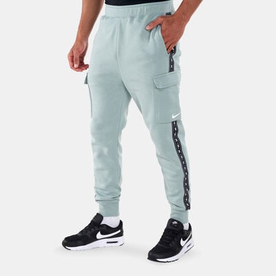 Nike Men's Fleece Cargo Pants White Nike Men's Fleece Cargo Pants White