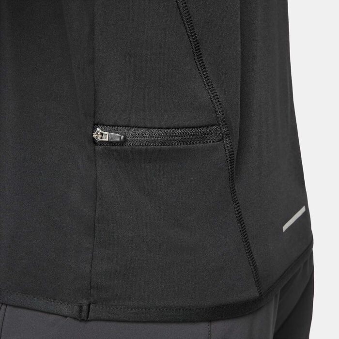 Nike Women's Swift Element Dri-FIT UV T-Shirt Black Nike Women's Swift Element Dri-FIT UV T-Shirt Black image number 4