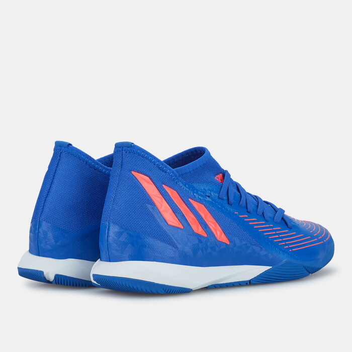 adidas Men's Predator Edge.3 Indoor Football Shoe Blue adidas Men's Predator Edge.3 Indoor Football Shoe Blue image number 3