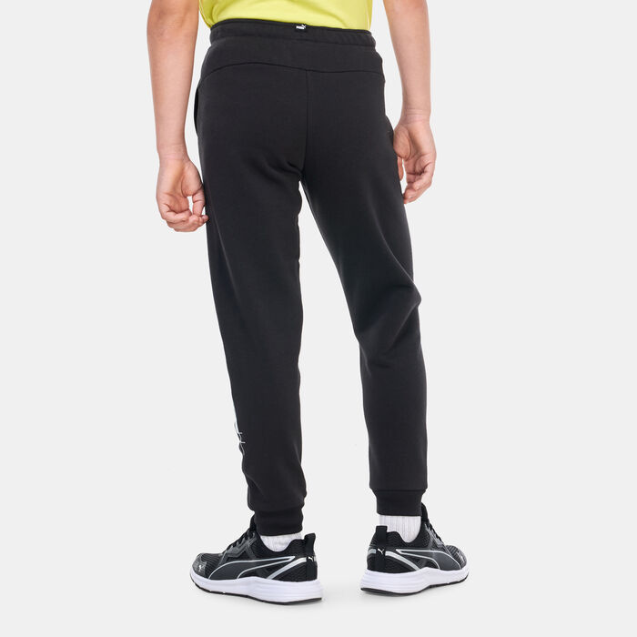 PUMA Kids' Essentials+ Logo Lab Sweatpants Black PUMA Kids' Essentials+ Logo Lab Sweatpants Black image number 1