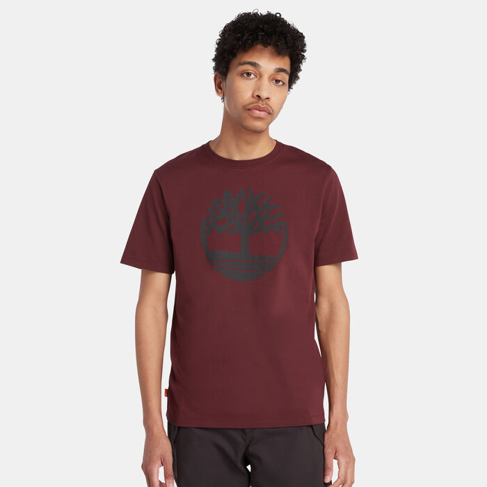 Timberland Men's Kennebec River Tree Logo T-Shirt Red Timberland Men's Kennebec River Tree Logo T-Shirt Red image number 0