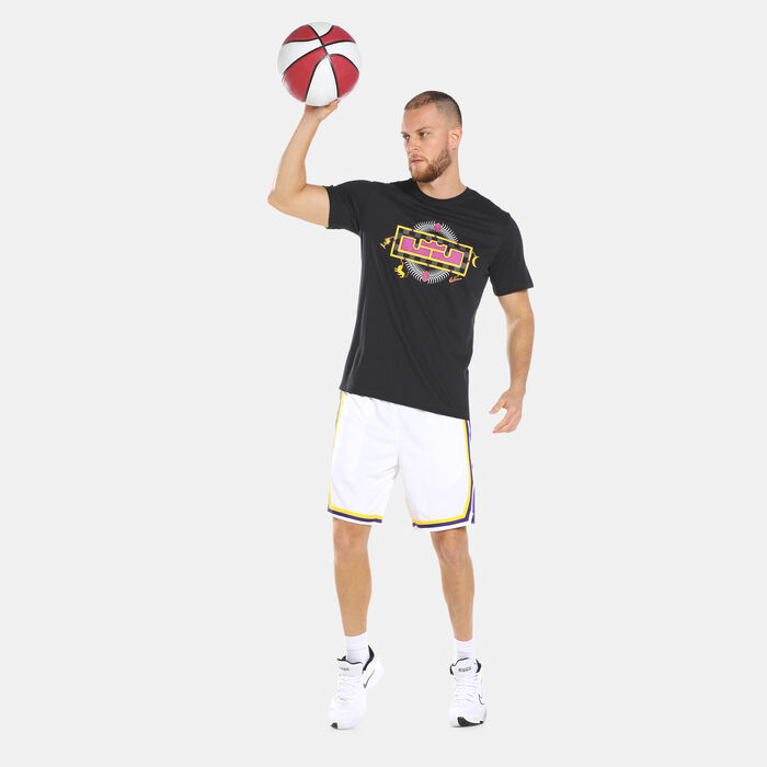 Nike Men's LeBron Basketball T-Shirt Black Nike Men's LeBron Basketball T-Shirt Black image number 2