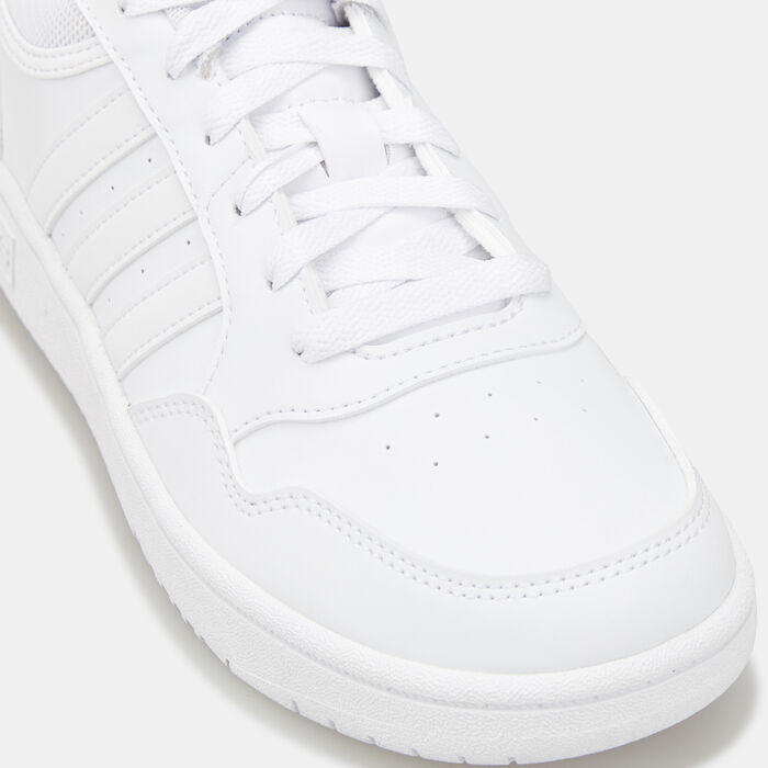 adidas Kids' Hoops Shoe White adidas Kids' Hoops Shoe White image number 4