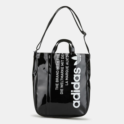 adidas Vintage Airliner Shopper Luxe Tote Bag Black adidas Vintage Airliner Shopper Luxe Tote Bag Black