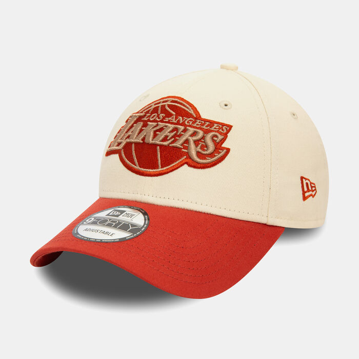 New Era Men's NBA Los Angeles Lakers Colourblock 9FORTY Cap Beige New Era Men's NBA Los Angeles Lakers Colourblock 9FORTY Cap Beige image number 2