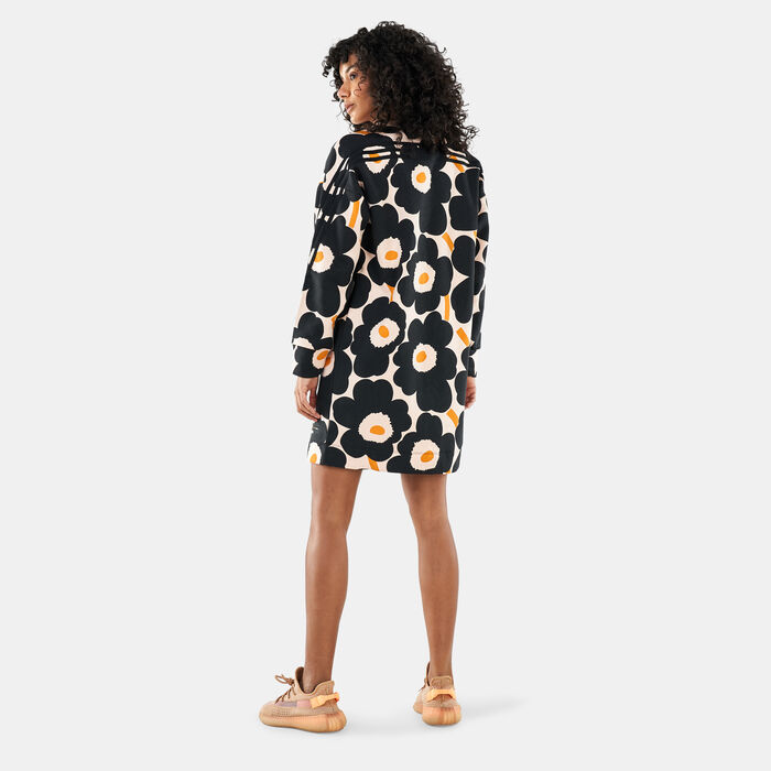 adidas Originals Women's Sportswear Marimekko Fleece Dress Multi adidas Originals Women's Sportswear Marimekko Fleece Dress Multi image number 1