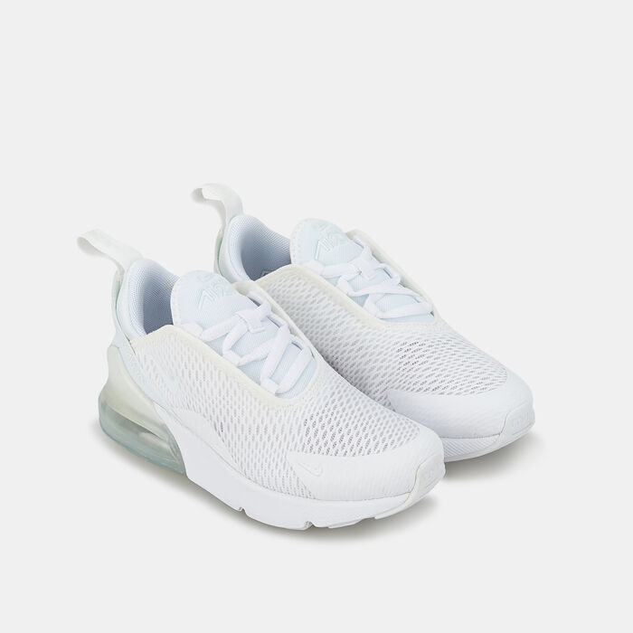 Nike Kids' Air Max 270 Shoe (Younger Kids) White image number 1