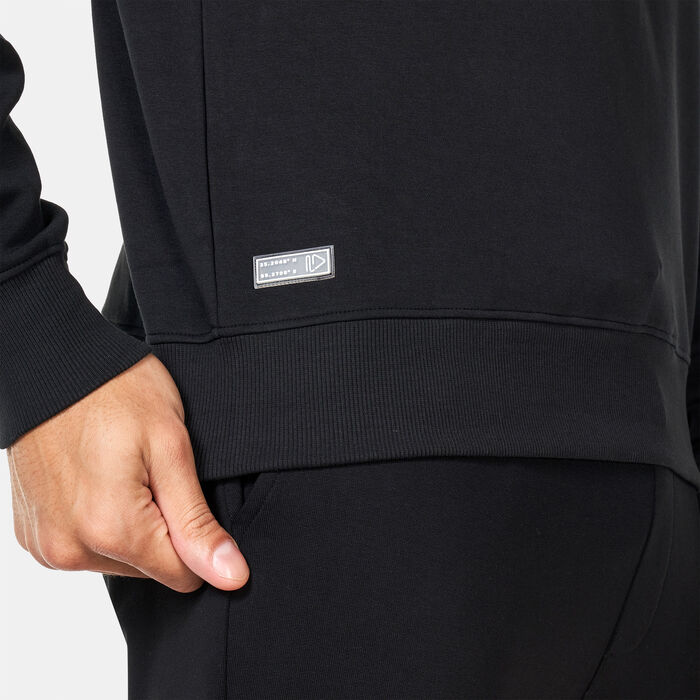 Sun and Sand Sports Men's Interlock Sweatshirt Black Sun and Sand Sports Men's Interlock Sweatshirt Black image number 3