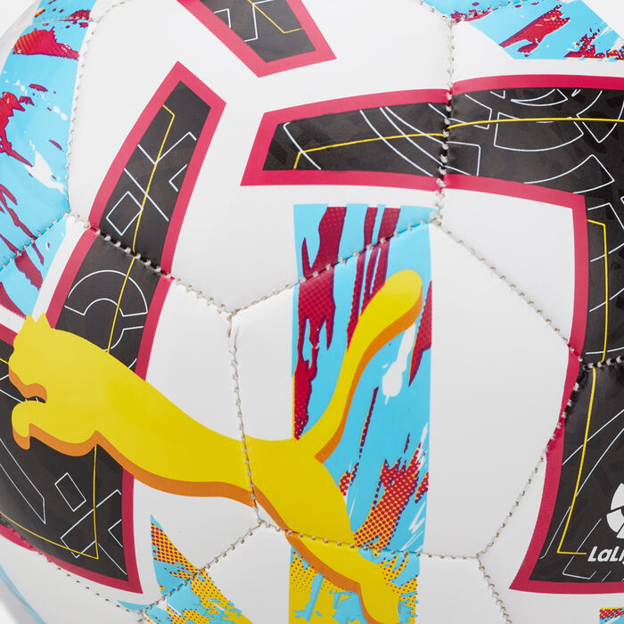 PUMA Kids' Orbita LaLiga 1 MS Mini Football White PUMA Kids' Orbita LaLiga 1 MS Mini Football White image number 2