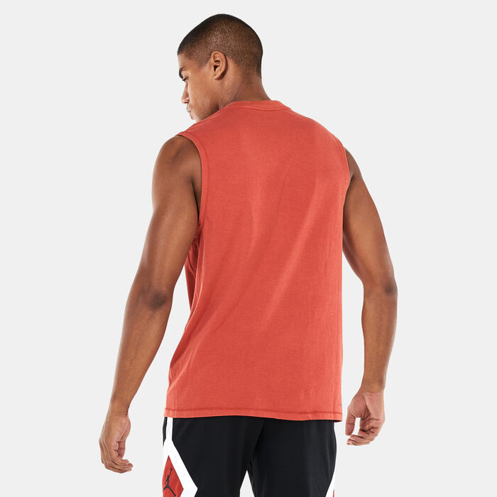 Jordan Men's Dri-FIT Sport Sleeveless T-Shirt Red image number 1