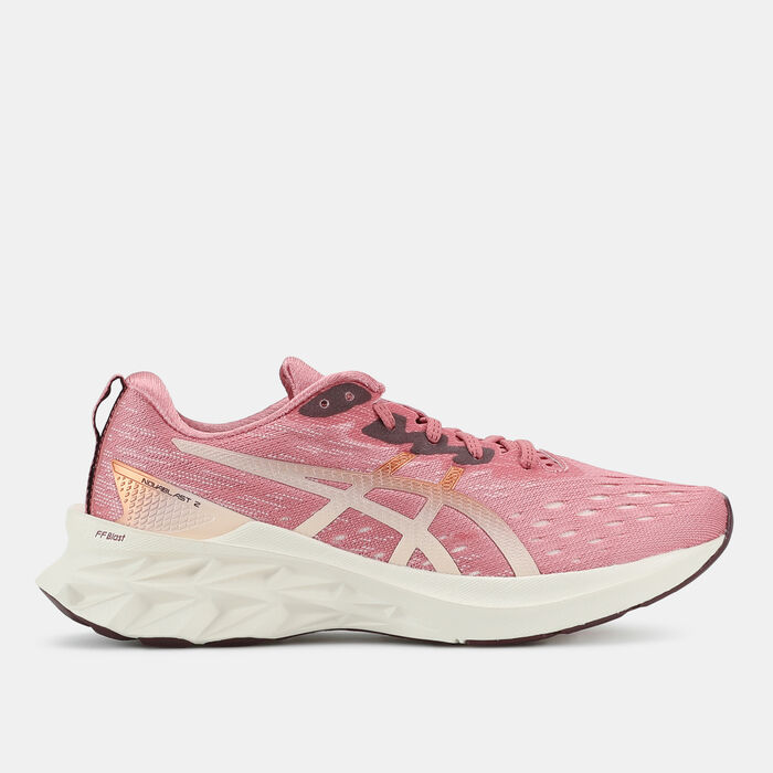 ASICS Women's Novablast 2 Shoe Pink image number 0