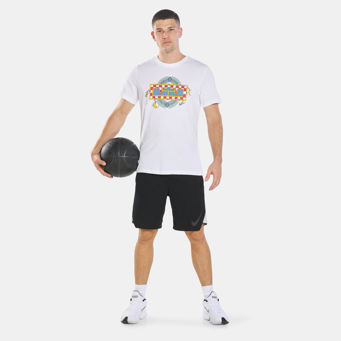 Nike Men's LeBron Basketball T-Shirt White Nike Men's LeBron Basketball T-Shirt White image number 2