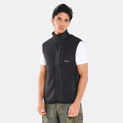 Timberland Men's Sherpa Fleece Vest Black