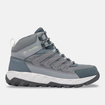 Columbia Women's Strata Trail Mid Waterproof Boots Grey Columbia Women's Strata Trail Mid Waterproof Boots Grey