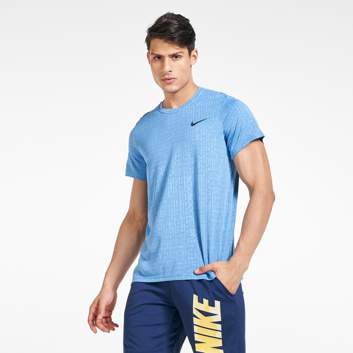 Nike Men's Dri-FIT Superset T-Shirt Blue Nike Men's Dri-FIT Superset T-Shirt Blue image number 0