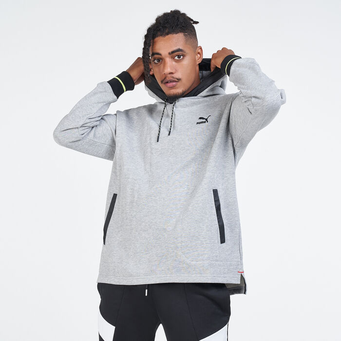 PUMA Men's Central Saint Martins Hoodie Grey PUMA Men's Central Saint Martins Hoodie Grey image number 0