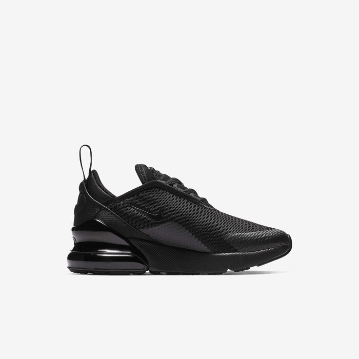 Nike Kids' Air Max 270 Shoe (Younger Kids) Black image number 1