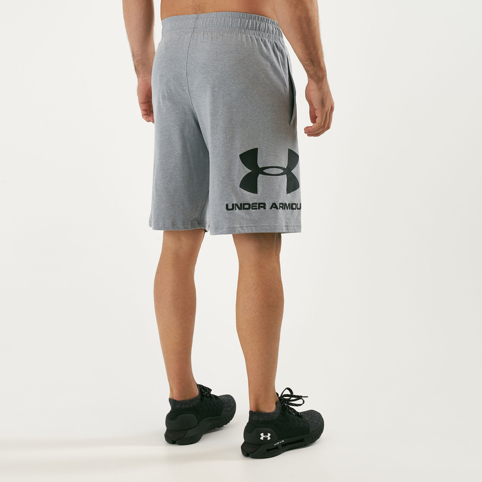 Men s Sportstyle Cotton Graphic Shorts Mettalic Under Armour in Qatar SSS