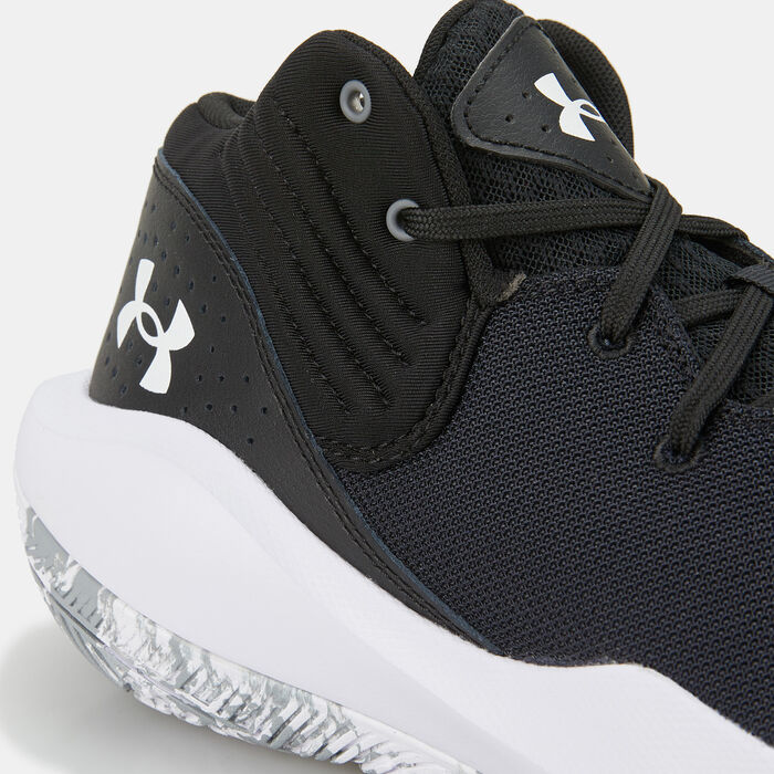 Under Armour Unisex UA Jet '21 Basketball Shoe Black Under Armour Unisex UA Jet '21 Basketball Shoe Black image number 4