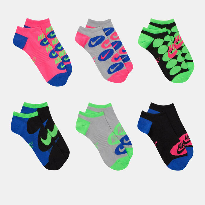 Nike Everyday Lightweight Training No-Show Socks (6 Pairs) Multi Nike Everyday Lightweight Training No-Show Socks (6 Pairs) Multi image number 1