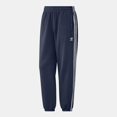 adidas Originals Men's Adicolor 3-Stripes Fleece Track Pants Blue