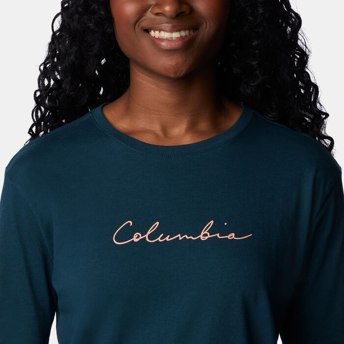 Columbia Women's North Cascades™ Long Sleeve T-shirt Blue Columbia Women's North Cascades™ Long Sleeve T-shirt Blue image number 2