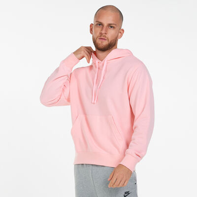 Nike Men's Paris Saint-Germain Fleece Hoodie Pink