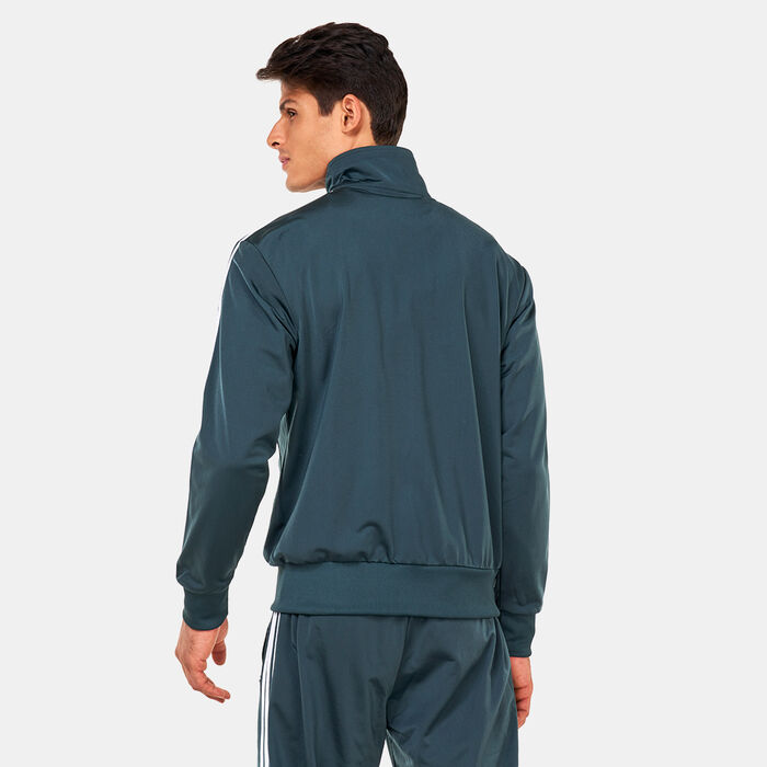 adidas Originals Men's Firebird Track Jacket Green adidas Originals Men's Firebird Track Jacket Green image number 1