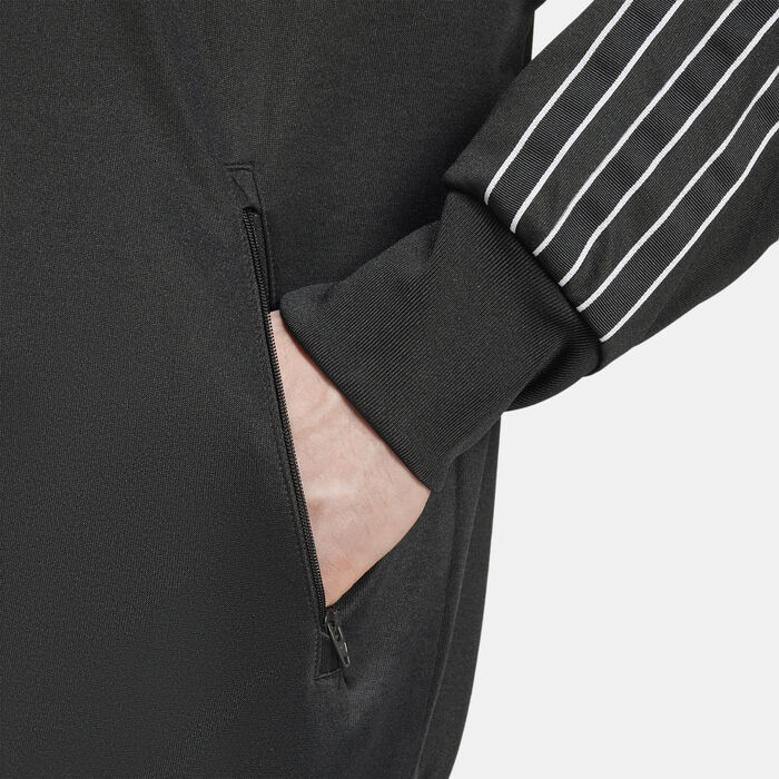 adidas Originals Men's Trefoil Firebird Track Jacket Black image number 4