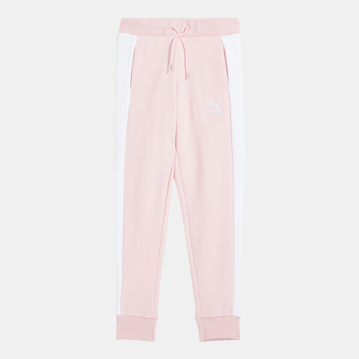 PUMA Kids' Classics T7 Track Pants Pink PUMA Kids' Classics T7 Track Pants Pink image number 0