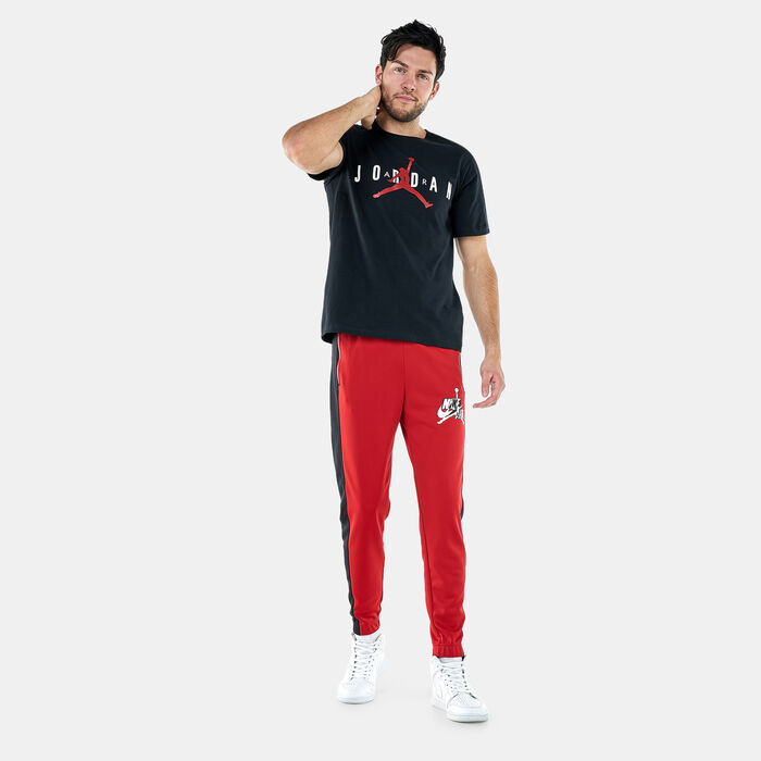 Jordan Men's Air Wordmark T-Shirt Black Jordan Men's Air Wordmark T-Shirt Black image number 2