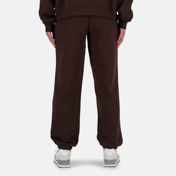 New Balance Women's Linear Heritage Sweatpants Brown New Balance Women's Linear Heritage Sweatpants Brown image number 2