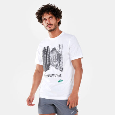 Nike Men's Dri-FIT DB Trail SSNL T-Shirt White