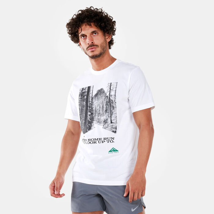Nike Men's Dri-FIT DB Trail SSNL T-Shirt White image number 0