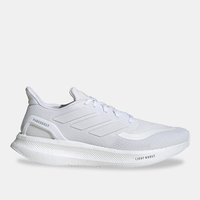 adidas Men's Pureboost 5 Running Shoes White image number 0