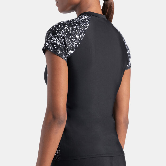 Arena Women's Modesty Swimming Rashguard Black image number 3