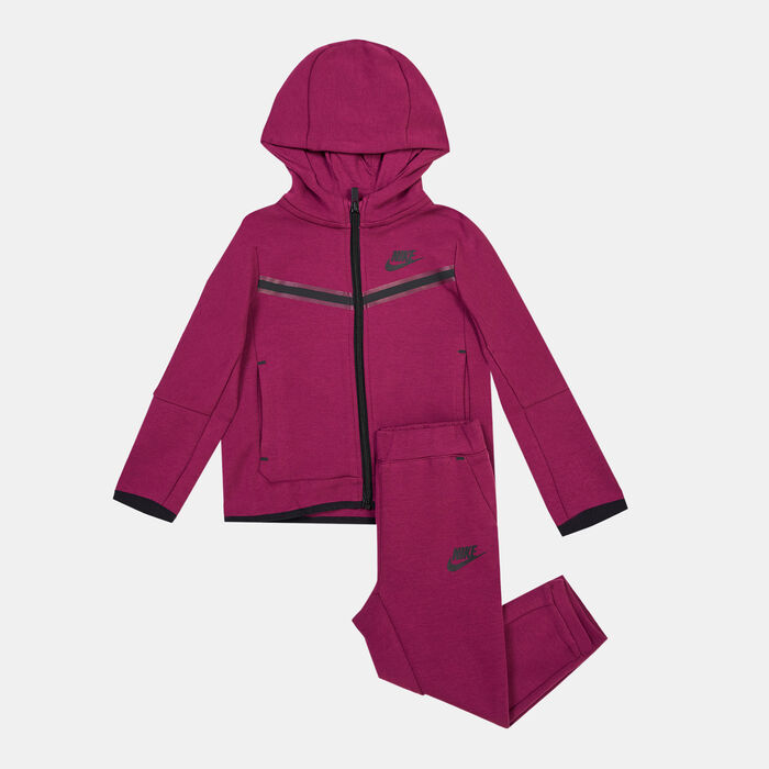 Nike Kids' Sportswear Tech Fleece Set (Baby and Toddler) Purple image number 0