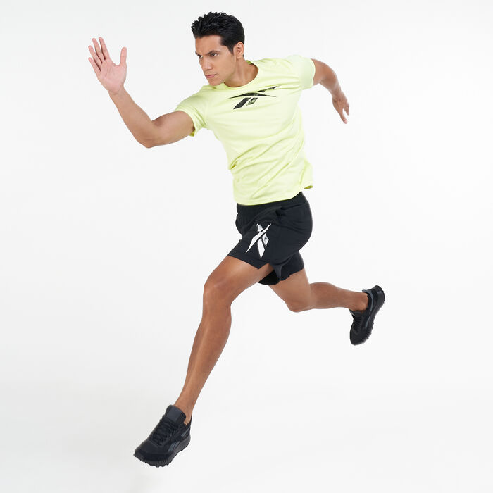 Reebok Men's Workout Ready T-Shirt yellow Reebok Men's Workout Ready T-Shirt yellow image number 2