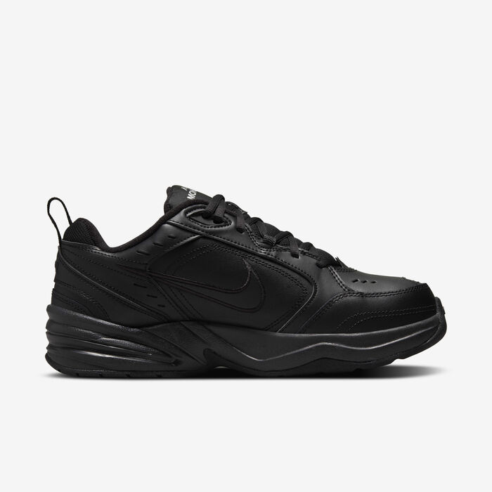 Nike Men's Air Monarch IV Workout Shoes Black Nike Men's Air Monarch IV Workout Shoes Black image number 2