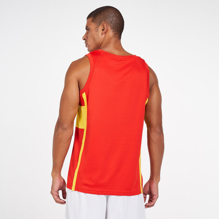Nike Men's Spain Olympic Basketball Jersey Red image number 1