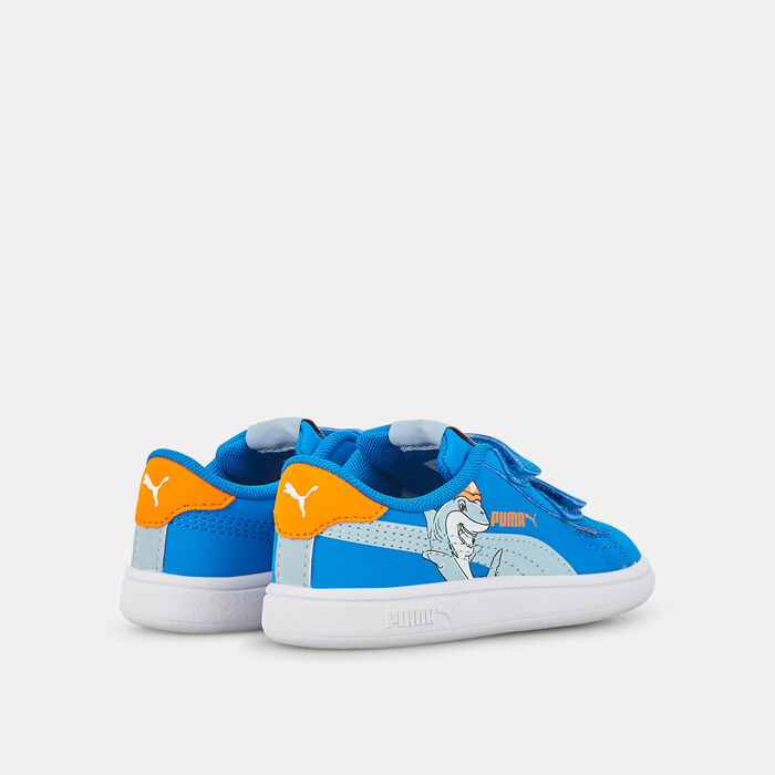 PUMA Kids' Puma Smash V2 Shoe (Baby and Toddler) Blue PUMA Kids' Puma Smash V2 Shoe (Baby and Toddler) Blue image number 2