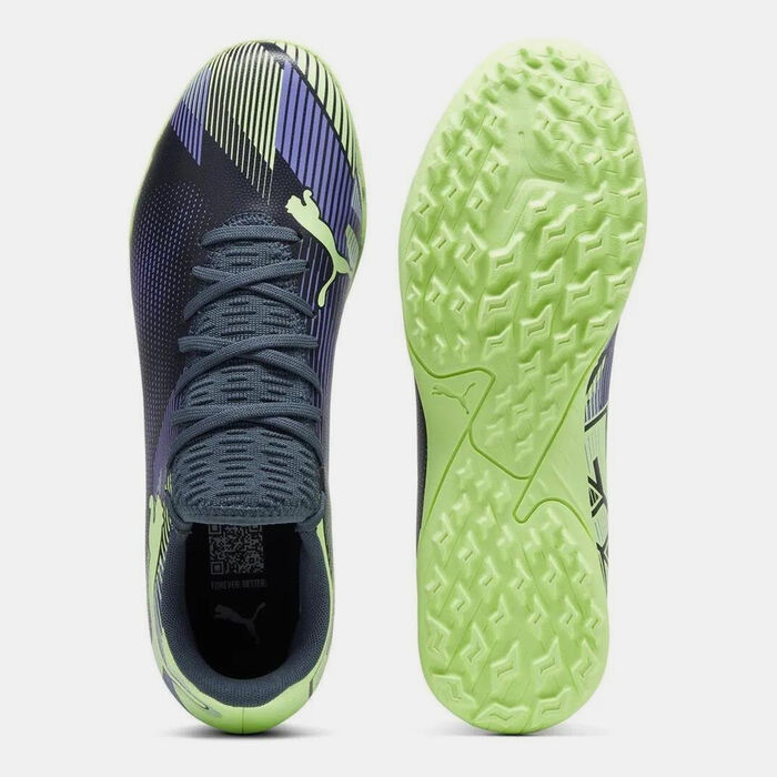 PUMA Men's FUTURE 7 PLAY Turf Ground Football Shoes Grey PUMA Men's FUTURE 7 PLAY Turf Ground Football Shoes Grey image number 3