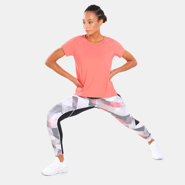 Under Armour Women's Iso-Chill Run T-Shirt Pink Under Armour Women's Iso-Chill Run T-Shirt Pink image number 2