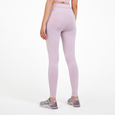 Nike Women's Pro Luxe Mid-Rise Leggings Purple