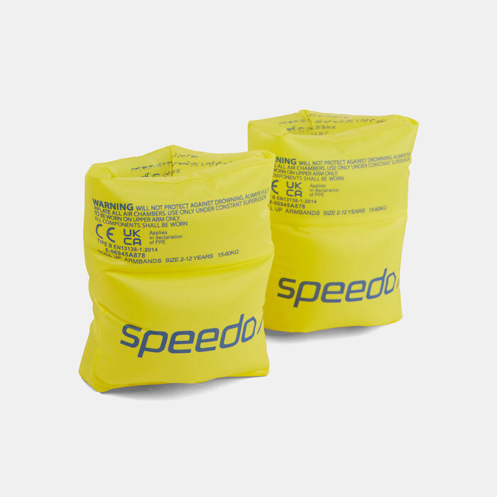 Speedo Kids' Swimming Roll Up Armbands yellow Speedo Kids' Swimming Roll Up Armbands yellow image number 0