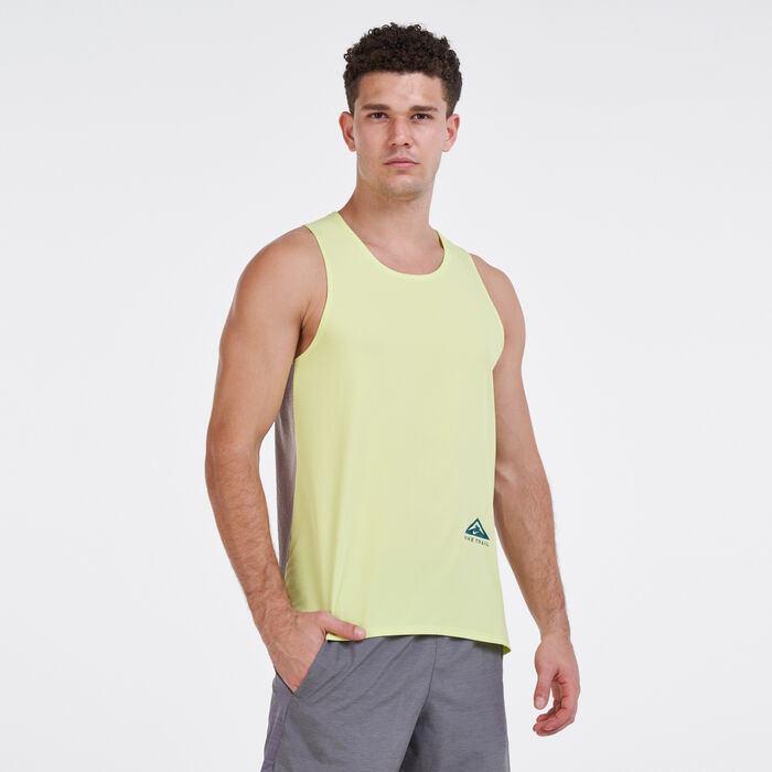 Nike Men's Dri-FIT Rise 365 Trail Tank Top Grey Nike Men's Dri-FIT Rise 365 Trail Tank Top Grey image number 0