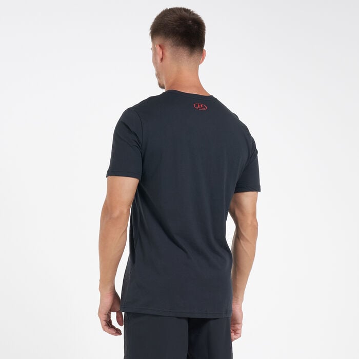 Under Armour Men's GL Foundation T-Shirt Black Under Armour Men's GL Foundation T-Shirt Black image number 1